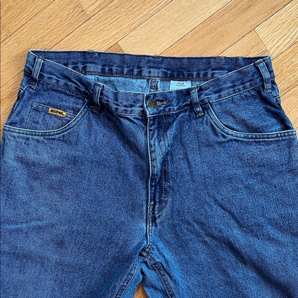 Berne Mens carpenter jeans size 34x34